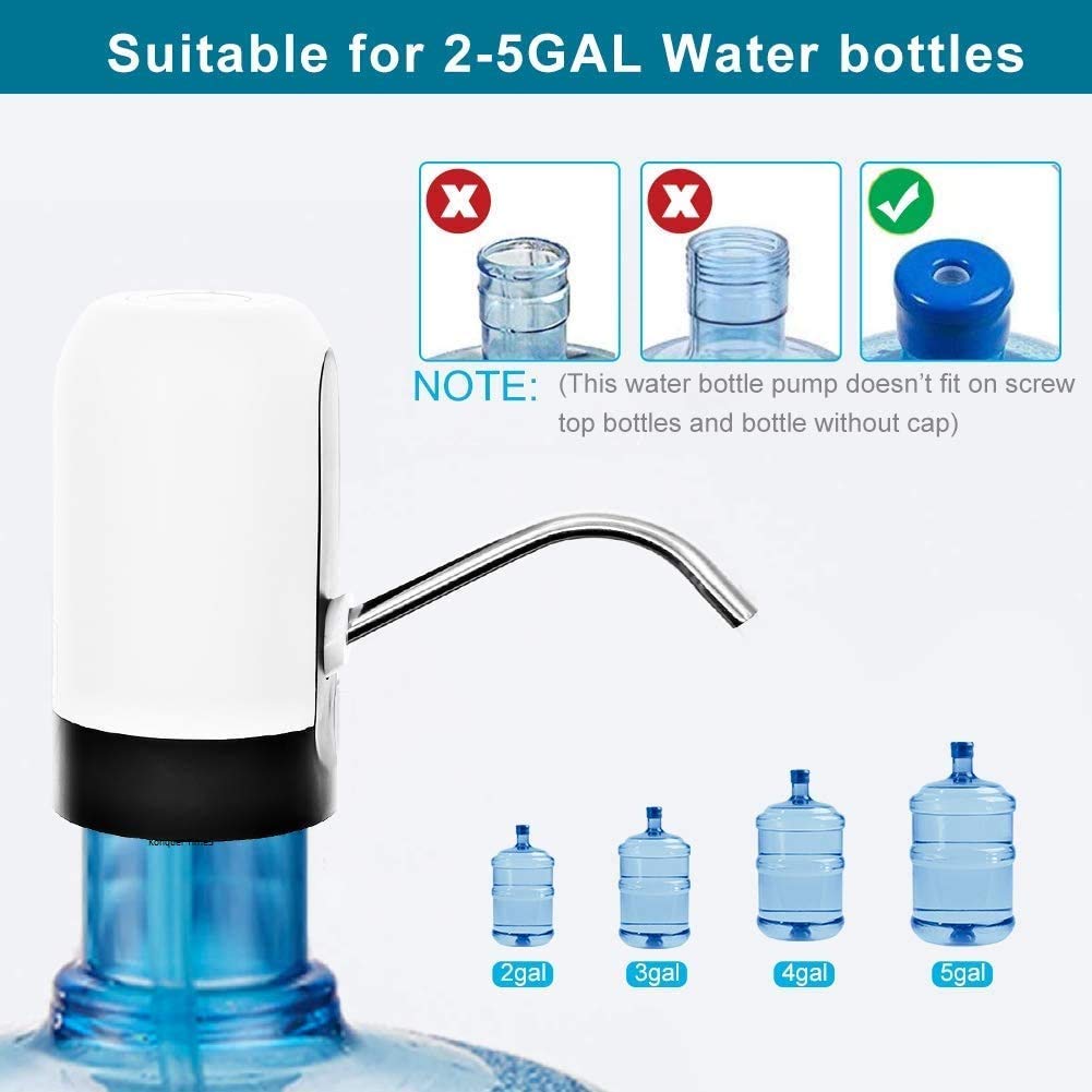 Wireless Water Can Dispenser Pump