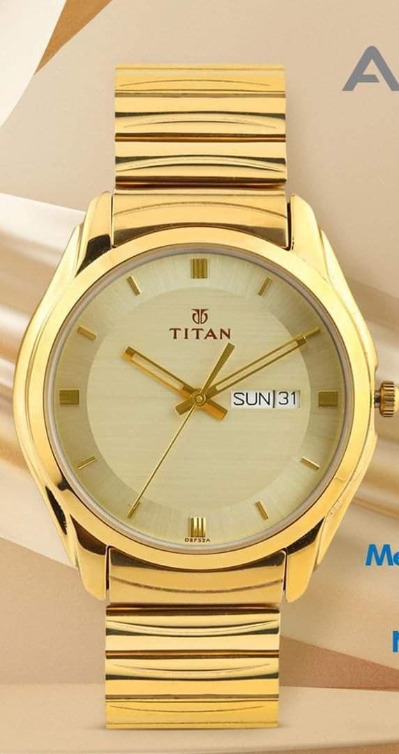 PU Leather Analog Watch